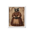 Picture of The Renaissance Black Bear _GroupedProduct_Rectangle_Portrait_Framed_Matted_