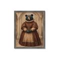 Picture of The Renaissance Black Bear _GroupedProduct_Rectangle_Portrait_Framed_Matted_