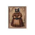 Picture of The Renaissance Black Bear _GroupedProduct_Rectangle_Portrait_Framed_Matted_