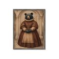 Picture of The Renaissance Black Bear _GroupedProduct_Rectangle_Portrait_Framed_Matted_