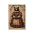 Picture of The Renaissance Black Bear _GroupedProduct_Rectangle_Portrait_Framed_Matted_