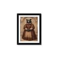 Picture of The Renaissance Black Bear _GroupedProduct_Rectangle_Portrait_Framed_Matted_