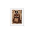 Picture of The Renaissance Black Bear _GroupedProduct_Rectangle_Portrait_Framed_Matted_