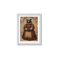 Picture of The Renaissance Black Bear _GroupedProduct_Rectangle_Portrait_Framed_Matted_