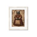 Picture of The Renaissance Black Bear _GroupedProduct_Rectangle_Portrait_Framed_Matted_