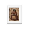Picture of The Renaissance Black Bear _GroupedProduct_Rectangle_Portrait_Framed_Matted_