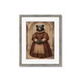 Picture of The Renaissance Black Bear _GroupedProduct_Rectangle_Portrait_Framed_Matted_