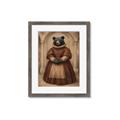 Picture of The Renaissance Black Bear _GroupedProduct_Rectangle_Portrait_Framed_Matted_