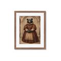 Picture of The Renaissance Black Bear _GroupedProduct_Rectangle_Portrait_Framed_Matted_