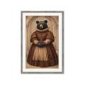 Picture of The Renaissance Black Bear _GroupedProduct_Rectangle_Portrait_Framed_Matted_