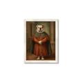 Picture of Echoes of a Canine Court I _GroupedProduct_Rectangle_Portrait_Framed_Matted_