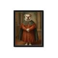 Picture of Echoes of a Canine Court I _GroupedProduct_Rectangle_Portrait_Framed_Matted_
