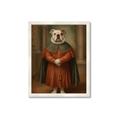 Picture of Echoes of a Canine Court I _GroupedProduct_Rectangle_Portrait_Framed_Matted_