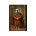 Picture of Echoes of a Canine Court I _GroupedProduct_Rectangle_Portrait_Framed_Matted_