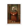 Picture of Echoes of a Canine Court I _GroupedProduct_Rectangle_Portrait_Framed_Matted_