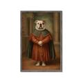 Picture of Echoes of a Canine Court I _GroupedProduct_Rectangle_Portrait_Framed_Matted_