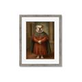 Picture of Echoes of a Canine Court I _GroupedProduct_Rectangle_Portrait_Framed_Matted_
