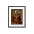 Picture of Echoes of a Canine Court I _GroupedProduct_Rectangle_Portrait_Framed_Matted_