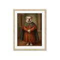 Picture of Echoes of a Canine Court I _GroupedProduct_Rectangle_Portrait_Framed_Matted_
