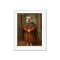 Picture of Echoes of a Canine Court I _GroupedProduct_Rectangle_Portrait_Framed_Matted_
