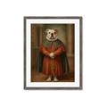 Picture of Echoes of a Canine Court I _GroupedProduct_Rectangle_Portrait_Framed_Matted_