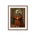 Picture of Echoes of a Canine Court I _GroupedProduct_Rectangle_Portrait_Framed_Matted_