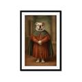 Picture of Echoes of a Canine Court I _GroupedProduct_Rectangle_Portrait_Framed_Matted_