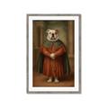 Picture of Echoes of a Canine Court I _GroupedProduct_Rectangle_Portrait_Framed_Matted_