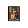 Picture of Echoes of a Canine Court II _GroupedProduct_Rectangle_Portrait_Framed_Matted_
