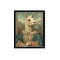Picture of The Renaissance Llama _GroupedProduct_Rectangle_Portrait_Framed_Matted_