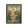 Picture of The Renaissance Llama _GroupedProduct_Rectangle_Portrait_Framed_Matted_