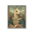 Picture of The Renaissance Llama _GroupedProduct_Rectangle_Portrait_Framed_Matted_