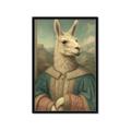 Picture of The Renaissance Llama _GroupedProduct_Rectangle_Portrait_Framed_Matted_