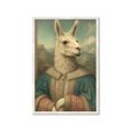 Picture of The Renaissance Llama _GroupedProduct_Rectangle_Portrait_Framed_Matted_