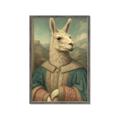 Picture of The Renaissance Llama _GroupedProduct_Rectangle_Portrait_Framed_Matted_