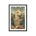 Picture of The Renaissance Llama _GroupedProduct_Rectangle_Portrait_Framed_Matted_