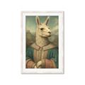 Picture of The Renaissance Llama _GroupedProduct_Rectangle_Portrait_Framed_Matted_
