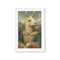 Picture of The Renaissance Llama _GroupedProduct_Rectangle_Portrait_Framed_Matted_