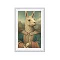 Picture of The Renaissance Llama _GroupedProduct_Rectangle_Portrait_Framed_Matted_