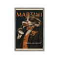 Picture of Nine Lives, One Martini _GroupedProduct_Rectangle_Portrait_Framed_Matted_
