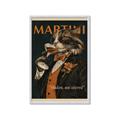 Picture of Nine Lives, One Martini _GroupedProduct_Rectangle_Portrait_Framed_Matted_