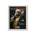 Picture of Beasts and Booze _GroupedProduct_Rectangle_Portrait_Framed_Matted_