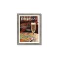 Picture of A Glass of Champagne _GroupedProduct_Rectangle_Portrait_Framed_Matted_