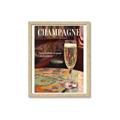 Picture of A Glass of Champagne _GroupedProduct_Rectangle_Portrait_Framed_Matted_