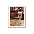 Picture of A Glass of Champagne _GroupedProduct_Rectangle_Portrait_Framed_Matted_