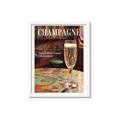 Picture of A Glass of Champagne _GroupedProduct_Rectangle_Portrait_Framed_Matted_