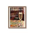 Picture of A Glass of Champagne _GroupedProduct_Rectangle_Portrait_Framed_Matted_