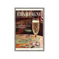 Picture of A Glass of Champagne _GroupedProduct_Rectangle_Portrait_Framed_Matted_