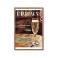 Picture of A Glass of Champagne _GroupedProduct_Rectangle_Portrait_Framed_Matted_