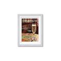 Picture of A Glass of Champagne _GroupedProduct_Rectangle_Portrait_Framed_Matted_